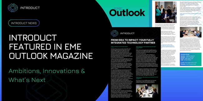 Introduct and EME outlook magazine